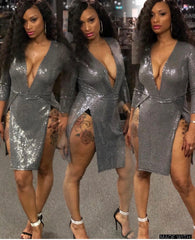 Lover me dress silver