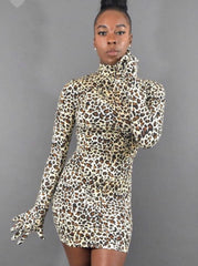 Rose Mary cheetah dress