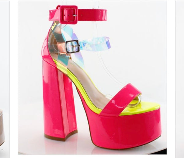 Hot Pink Fanatic Heel